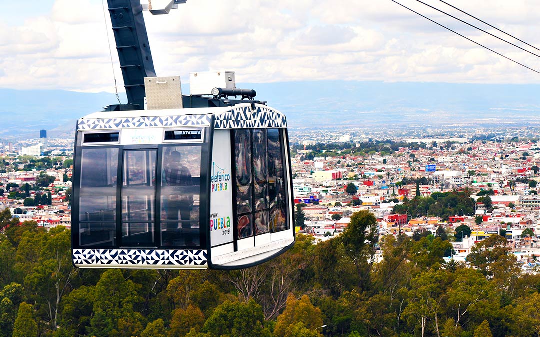 Admira la ciudad de Puebla desde su Teleférico 