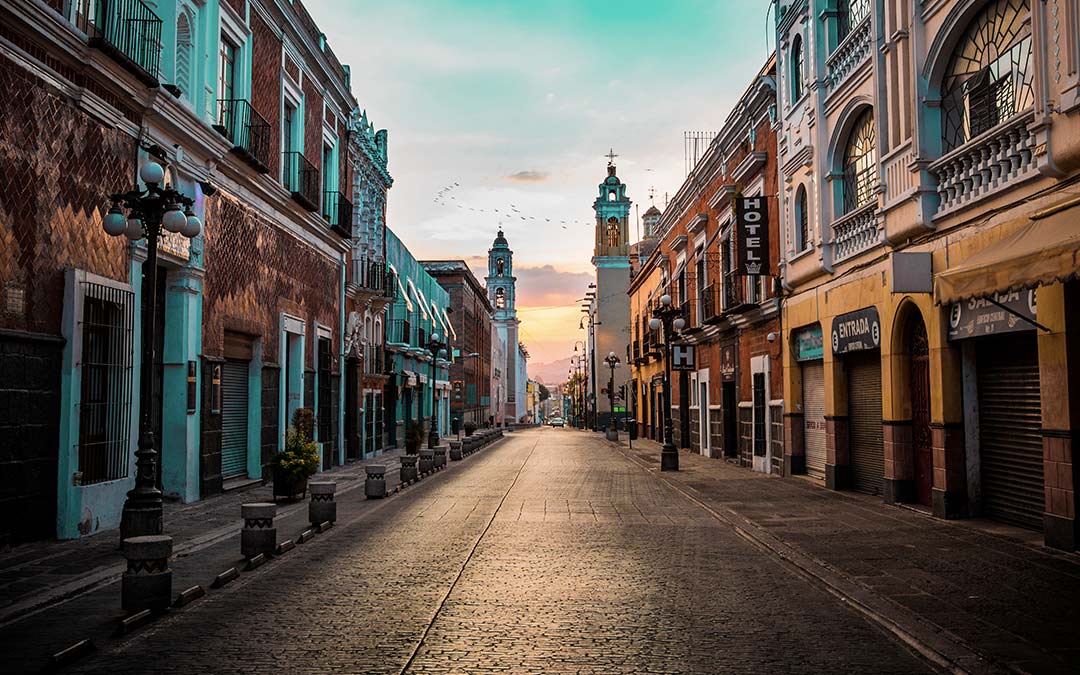 Camina por el increíble centro histórico de Puebla