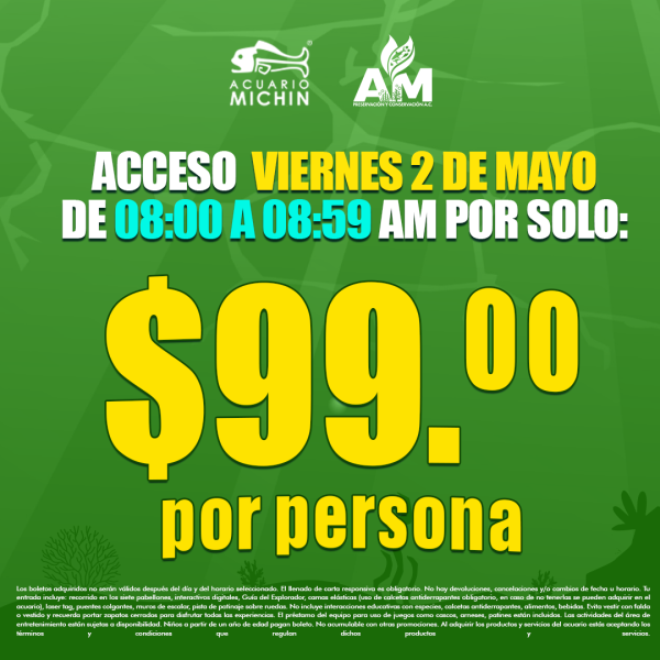 Acceso Total 08:00 - 08:59 am 02 de Mayo