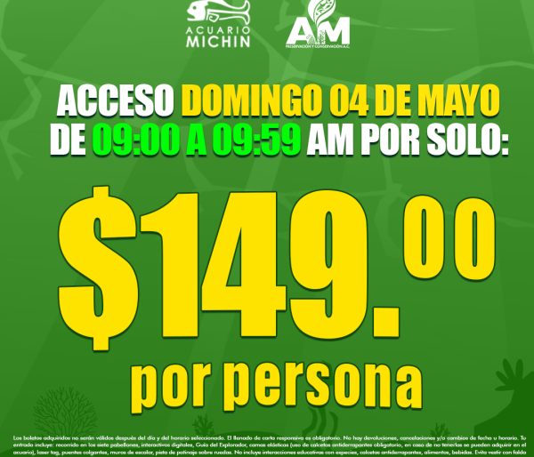 Acceso Total 09:00 - 09:59 am 04 de mayo