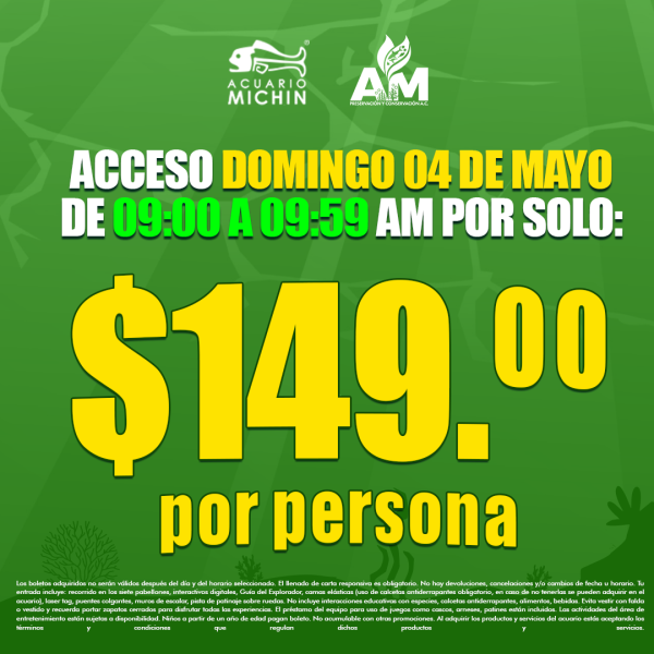 Acceso Total 09:00 - 09:59 am 04 de mayo
